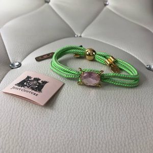 NWT Pink & Green Juicy Couture Bracelet